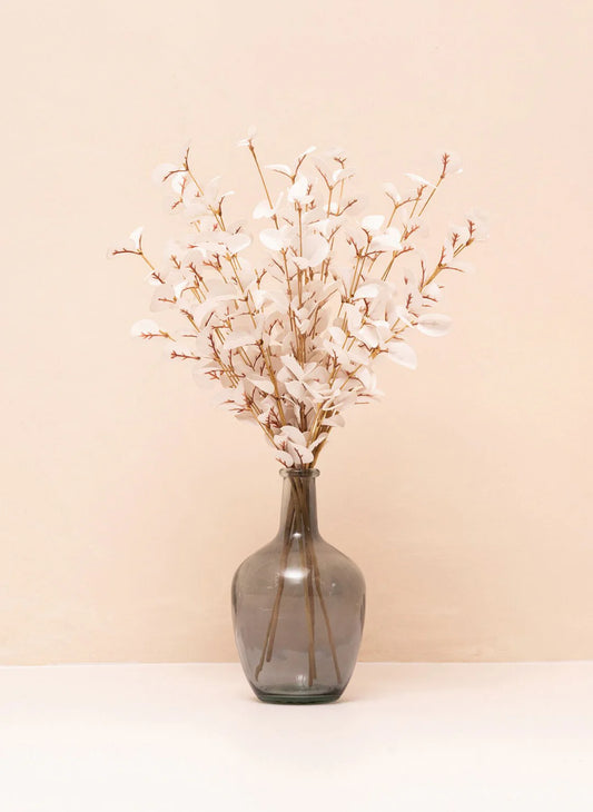 Faux Eucalyptus - White (5 Stems)