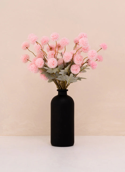 Faux Kiku Flower - Pink (10 Stems / 50 heads)