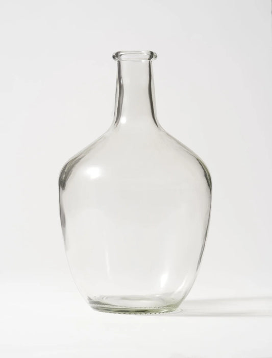 Clear Balloon Glass Vase